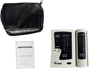 Equip Tester kabli dla RJ45/RJ12/RJ11 szary 6