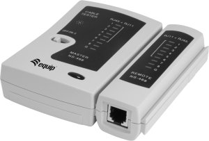 Equip Tester kabli dla RJ45/RJ12/RJ11 szary 7