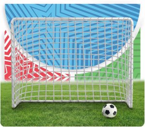 Neo-Sport Bramka piłkarska do piłki nożnej przenośna treningowa 183 x 122 x 61 cm NS-485 6