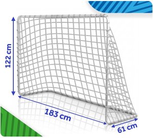 Neo-Sport Bramka piłkarska do piłki nożnej przenośna treningowa 183 x 122 x 61 cm NS-485 9