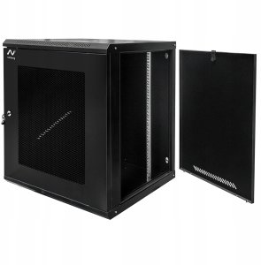 Szafa Netberg SZAFA RACK 19" 15U NETBERG Wisząca 600x600 mm Drzwi Perforowane 2