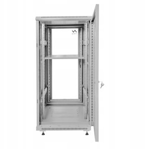 Szafa Netberg Szafa RACK 19" 28U NETBERG Stojąca 600x800mm drzwi perforowane szara 3