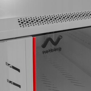 Szafa Netberg Szafa RACK 19" 28U NETBERG Stojąca 600x800mm drzwi perforowane szara 8