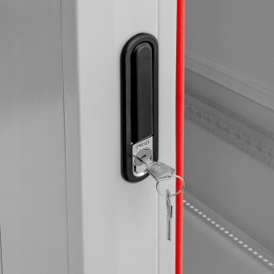 Szafa Netberg Szafa RACK 19" 28U NETBERG Stojąca 600x800mm drzwi perforowane szara 9