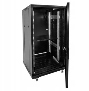 Szafa Netberg Szafa Rack 19" 22U NETBERG Stojąca 600x600mm drzwi perforowane 2