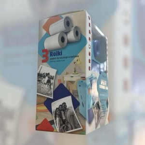 Aparat cyfrowy Atmosphera Forever Aparat natychmiastowy z modułem selfie ICS-03 niebieski 3