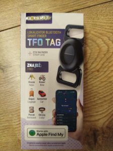 Silver Monkey Forever lokalizator FindMy TFO TAG czarny+ etui pasek MIX 1 3