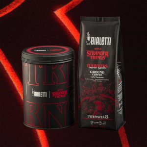 Kawa mielona Bialetti Stranger Things z puszką 250 g 2