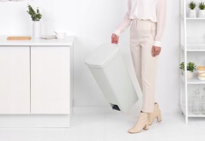 Kosz na śmieci Brabantia Brabantia StepUp 40L Pedal Bin Mid Grey 7