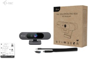 Kamera internetowa I-TEC i-tec SOLOMON PRO 900 kamera internetowa 8,29 MP 3840 x 2160 px USB Czarny 12