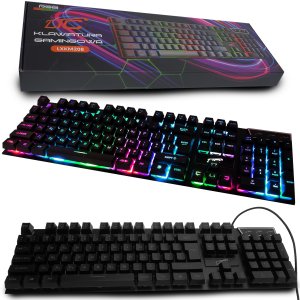 Klawiatura LTC Klawiatura RGB komputerowa gamingowa 3