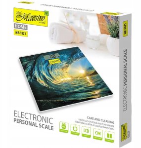 Waga łazienkowa Maestro Waga łazienkowa elektroniczna szklana dokładna MAESTRO MR-1827 5