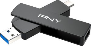 Pendrive PNY PNY DUO LINK V3 pamięć USB 2 TB USB Type-A / USB Type-C 3.2 Gen 2 (3.1 Gen 2) Czarny 2
