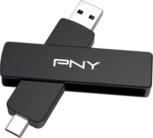 Pendrive PNY PNY DUO LINK V3 pamięć USB 2 TB USB Type-A / USB Type-C 3.2 Gen 2 (3.1 Gen 2) Czarny 4