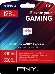 Karta PNY PNY microSD Express 128 GB MicroSDXC UHS-I 7
