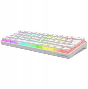 Klawiatura Rampage Rampage Klawiatura mechaniczna gamingowa Radiant K11 60% RGB Blue Switch, biała 7