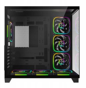 Obudowa Rampage Sealite ARGB czarna (SEALITE-BLACK) 7