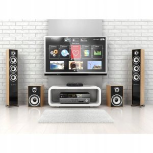 SpeaKa Professional 2 Port Przełącznik głośników zintegrowany regulator głośności czarny (SP-6518220) 2