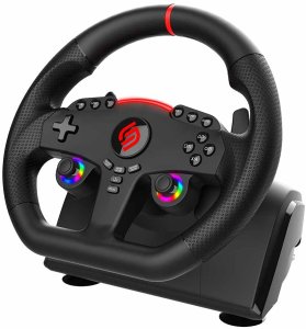 Kierownica Subsonic Subsonic Superdrive 270 GT Czarny USB Kierownica + pedały Nintendo Switch, Nintendo Switch 2, PC, PlayStation 4, Xbox One, Xbox Series S, Xbox Series X 3