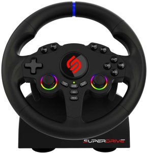 Kierownica Subsonic Subsonic Superdrive 220 RS-5 Czarny USB Kierownica + pedały Nintendo Switch, Nintendo Switch 2, PC, PlayStation 4, PlayStation 5, Xbox One, Xbox Series S, Xbox Series X 2