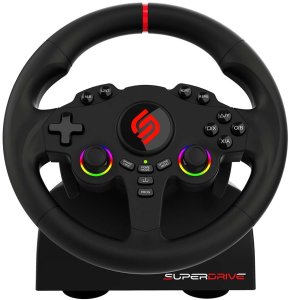 Kierownica Subsonic Subsonic Superdrive 220 RS Czarny USB Kierownica + pedały Nintendo Switch, PC, PlayStation 4, Xbox One, Xbox Series S, Xbox Series X 2