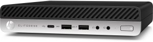 Komputer T1A T1A HP EliteDesk 800 G4 Intel Core i5 i5-8500T 16 GB DDR4-SDRAM 512 GB SSD Windows 11 Pro Mini PC Czarny, Srebrny 3