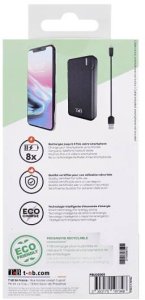 Powerbank TnB Mocny Powerbank 2w1 20 000 Mah 2x Usb-a Usb 2.1a 20w + Usb-c + Miniusb Tnb / Pbu20000 7