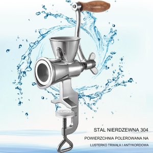 Młynek do przypraw Vevor RĘCZNY MŁYNEK DO KAWY ZIARNA ZBOŻA SŁODU ŚRUTOWNIK ŻELIWNY STOŁOWY 2
