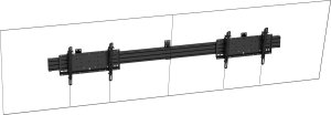 Vision Szyna na 2 monitory VFM-MNU/L2X75 (VFM-MNU/L2X75) 2