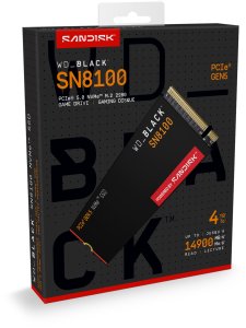 Dysk SSD WD Western Digital Black WDS400T1X0M-00CMT0 urządzenie SSD 4 TB M.2 PCI Express 5.0 NVMe 3D TLC NAND 7