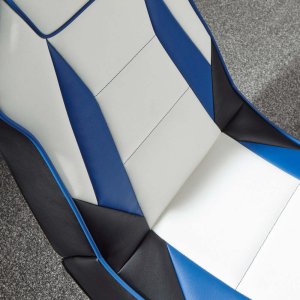 Fotel X Rocker XROCKER Gaming Bodensessel GEIST 2.0 PlayStation 2LS biały niebieski 7