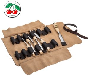 Kirschen Kirschen Chisel set in leather case, 6 pcs. 2