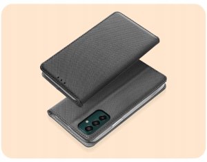 Hello Case Etui z Klapką Do Samsung Galaxy M13 4G (Czarne, Zamykane, Kabura)   Szkło 2