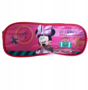 Piórnik Arditex Piórnik szkolny różowy saszetka dla dziewczynki Myszka Minnie Disney 4