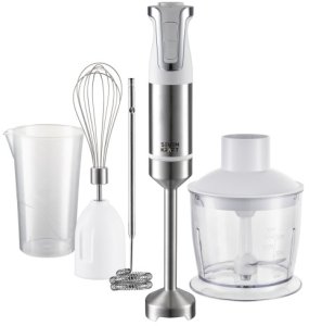 Blender Adler SK 4633W Blender ręczny - zestaw - 1800W 2