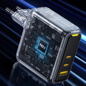 Ładowarka AOHI Ładowarka AOHi Magcube PD 140W 2x USB-C, 1x USB-A 3