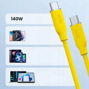 Kabel USB AOHI Kabel USB-C AOHi SILKY CABLE MAGLINE 140W 1m 4