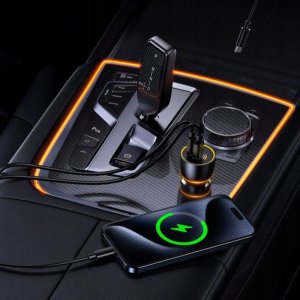 Ładowarka AOHI Ładowarka samochodowa AOHi Superauto PD 170W 2x USB-C, 1x USB-A 2