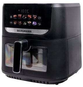 Frytkownica beztłuszczowa BERGMANN Frytkownica Beztłuszczowa 8L AIR FRYER 1750W 10 programów 9