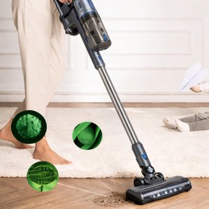 Odkurzacz pionowy BERGMANN Odkurzacz bezprzewodowy pionowy BERGMANN HAX 121 450W 3