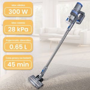 Odkurzacz pionowy BERGMANN Odkurzacz bezprzewodowy pionowy HAX 103 300W 2