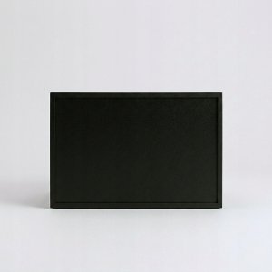 Bambusowy organizer na biurko HEGO,16 cm, 3 szufladkowy szufladkami 6