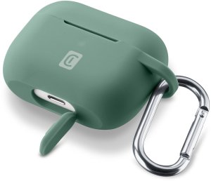 Ochronny pokrowiec z karabinką Cellularline Bounce pro Apple AirPods Pro zielony 2