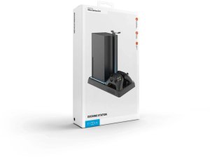 Wielofunkcyjna stacja FIXED pro Xbox Series X a S z wentylacją i ładowaniem dla dwóch kontrolerów Xbox, czarny 12