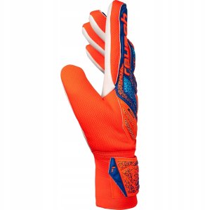 Reusch Rękawice bramkarskie Reusch Attrakt Star ter Solid 7,5 pomarańczowo-niebieskie 4
