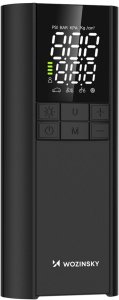 Kompresor samochodowy Wozinsky Kompresor Wozinsky WPEP-8000 pompka elektryczna powerbank 8000mAh latarka - czarny 4