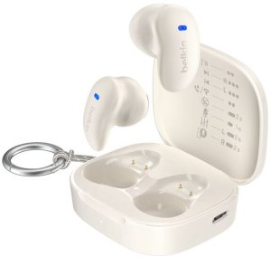 Słuchawki Belkin Belkin Słuchawki półotwarte douszne do spania, IPX4, Bluetooth 6.0, kremowe 3