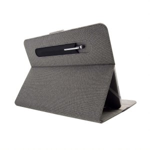Etui na tablet Fixed 10,1" Novel z podstawą i kieszenią na stylus ciemnoszary 4