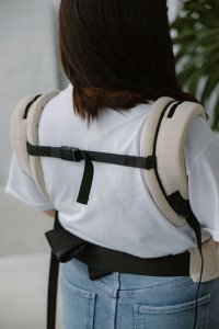 Kavka Nosidełko ergonomiczne Kavka MultiAge Pro: Papyrus Linen Regulowane 3