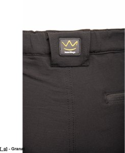 Polstar tAISP - TRAIL SPODNIE DO PASA STAL/CZARNY 280 g/m2 230 g/m2 staliowy 25 35